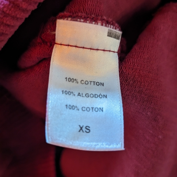 Clayton - Quinn skirt in Burgundy, size XS - Picture 9 of 10